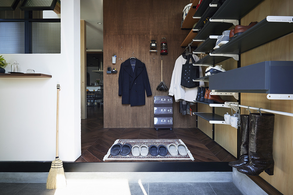 あふれるアイデアをオシャレにまとめた家