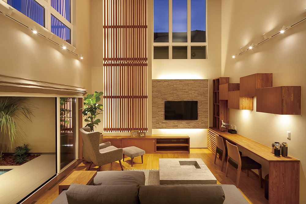 リゾートのような家で暮らしに「癒し」を提案