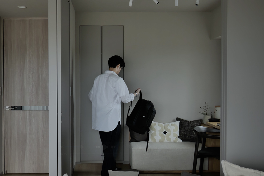 なにかと使い勝手の良いベンチソファ