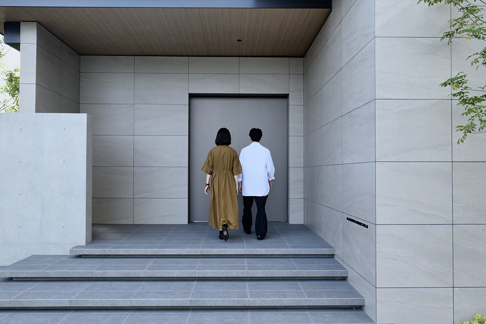 マンションのエントランス