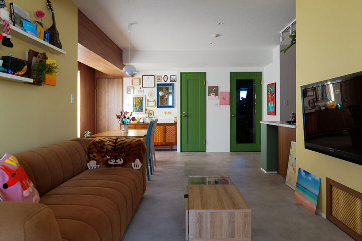 古着屋さんをイメージした、マンションリノベーション