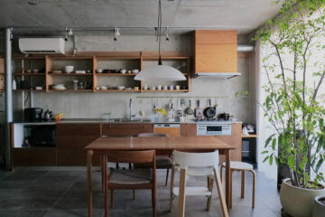 築25年の中古マンションリノベーション、仕切りを無くして家中が繋がる建築家の自邸